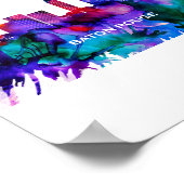 Baton Rouge Skyline Poster (Ecke)