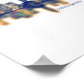 Baton Rouge Skyline Poster (Ecke)