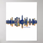 Baton Rouge Skyline Poster (Vorne)