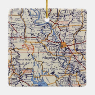 Baton Rouge und Lafayette Weihnachtsschmuck