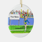 Baton Twirler - Female Keramikornament (Rechts)