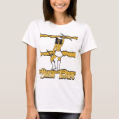 Baton Twirler T - Shirt / Gold (Vorderseite)