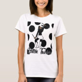 Baton Twirler T - Shirt / Schwarz (Vorderseite)