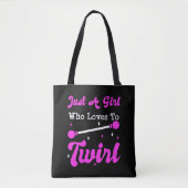 Baton Twirler Twirling Majorette Funny Gift Tasche (Vorderseite)