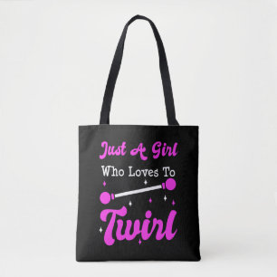 Baton Twirler Twirling Majorette Funny Gift Tasche