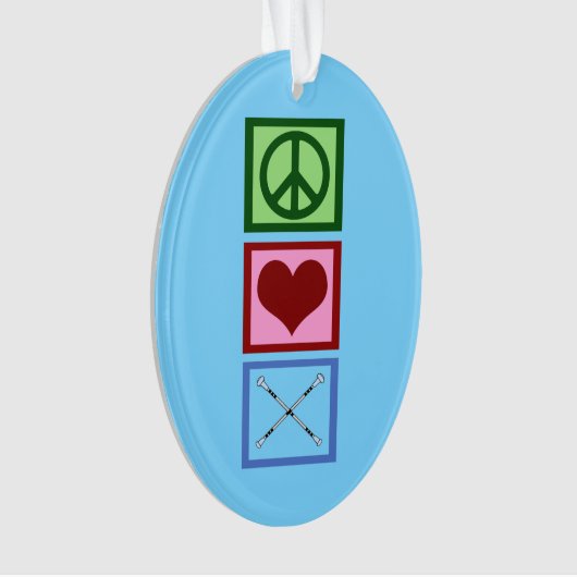 Baton Twirling Blau Ornament (Vorderseite)