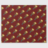 Baton Twirling Geschenkpapier (Flach)