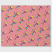 Baton Twirling Geschenkpapier (Flach)