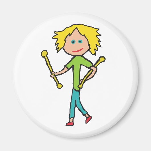 Baton Twirling Magnet (Vorne)