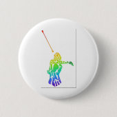 Baton Twirling PRIDE-Sammlung Button (Vorderseite)