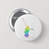Baton Twirling PRIDE-Sammlung Button (Vorne & Hinten)