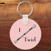 Baton/Twirling Schlüsselanhänger (Vorderseite)