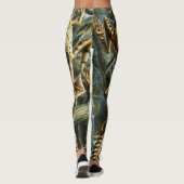 Batrachia Frogs von Ernst Haeckel Leggings (Rückseite)