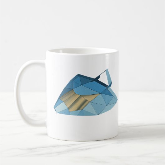 BatRay 2-seitige grafische Tasse (Links)