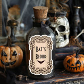 Bat's Blood Apothekary Label