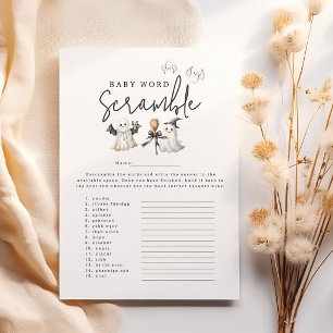 Bats & Bows 'Wortverwirrung' Baby Shower Spiel
