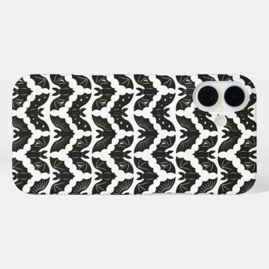 Bats Case-Mate iPhone Hülle (Rückseite (Horizontal))