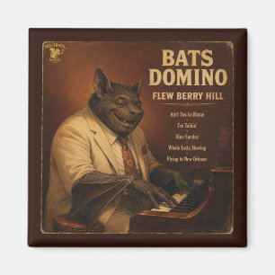 Bats Domino Album: eine Parodie Magnet