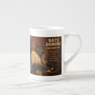 Bats Domino Album: eine Parodie Porzellantasse