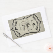 Bat's Four Halloween Jar Aufkleber Label (Umschlag)