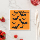 Bats Happy Halloween Party Serviette (Beispiel)