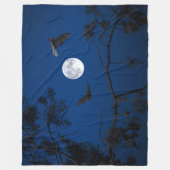 BATS im VOLLEN MOND Fleecedecke (Vorderseite)