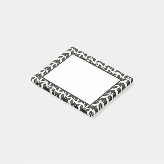 Bats Post-it Klebezettel (angewinkelt)