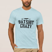 Batshit Crazy, Halloween T-Shirt (Vorderseite)