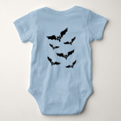 Batshrooms Baby-Bodysuit Baby Strampler (Rückseite)
