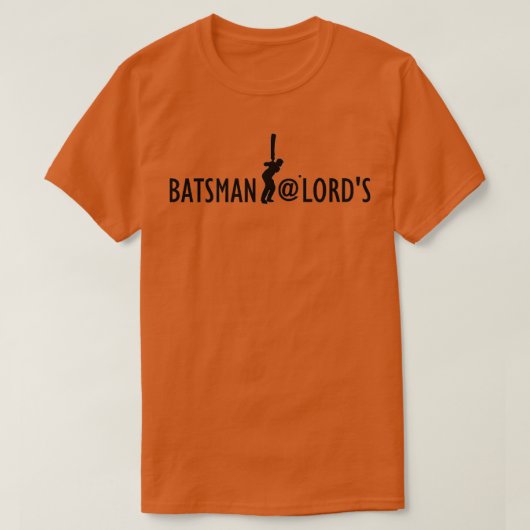 Batsman in Lords T-Shirt (Design vorne)