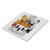 Batson Familienwappen Fliese (Seite)