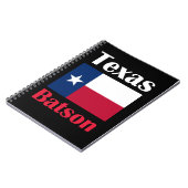 Batson TX Notizblock (Linke Seite)