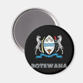 Batswanian Emblem Magnet (Vorderseite/Rückseite)