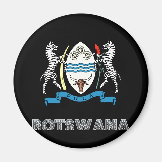 Batswanian Emblem Magnet (Vorne)