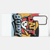 Batt Buddy Cartoon Baseball Mobile Fall Samsung Galaxy Hülle (Rückseite (Horizontal))