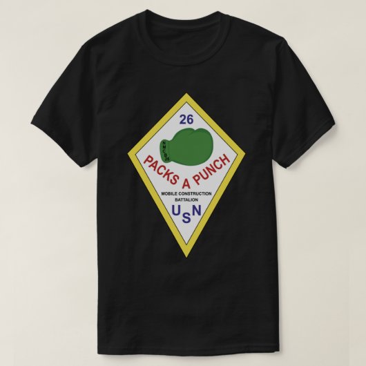 Battalion 26 (NMCB-26) T-Shirt (Design vorne)