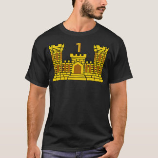 Battalion für den ersten Ingenieur mit der Nummer T-Shirt