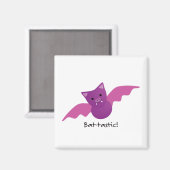 Battastic Pink Bat Magnet (Vorderseite/Rückseite)