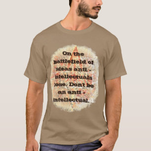 Battelfield of Ideas text & pfeil T-Shirt