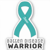Batten Disease Warrior Vinyl Sticker (Vorderseite)