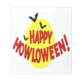 BATTEN "HAPPY HOWLOWEEN" NOTIZBLOCK (Vorderseite)