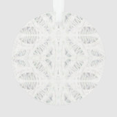 BATTENBURG LACE-AkrylCircle Ornament (Rückseite)