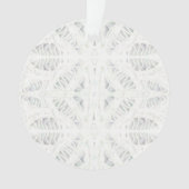 BATTENBURG LACE-AkrylCircle Ornament (Vorderseite)