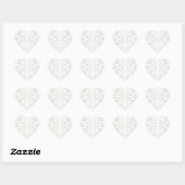 BATTENBURG LACE Heart Stickers (Blatt)