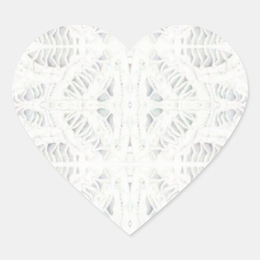 BATTENBURG LACE Heart Stickers (Vorderseite)