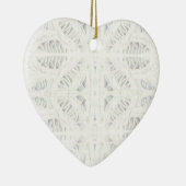 BATTENBURG LACE Keramik Ornament (Rechts)