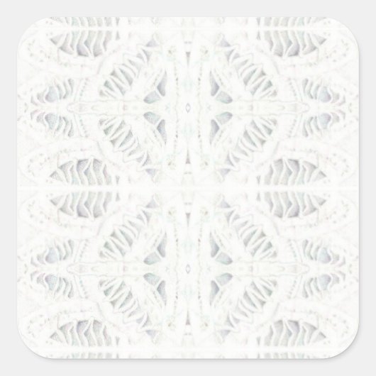 BATTENBURG LACE Large Square Stickers (Vorderseite)