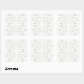 BATTENBURG LACE Large Square Stickers (Blatt)