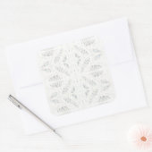 BATTENBURG LACE Large Square Stickers (Umschlag)