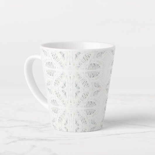 BATTENBURG LACE Latte Tasse (Linke Ecke)